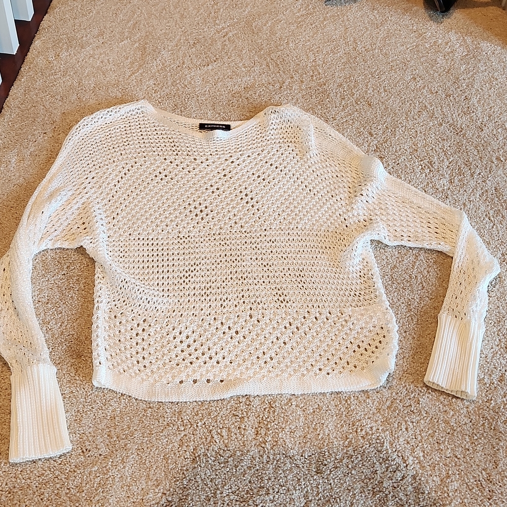 Express Loose Knit Dolman Sleeve Sweater size xs
